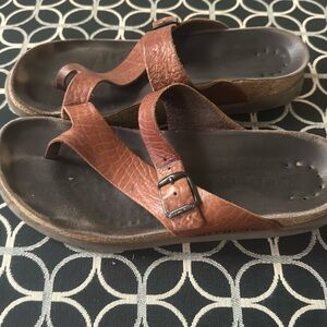 Mephisto sandal size 40. Brown leather